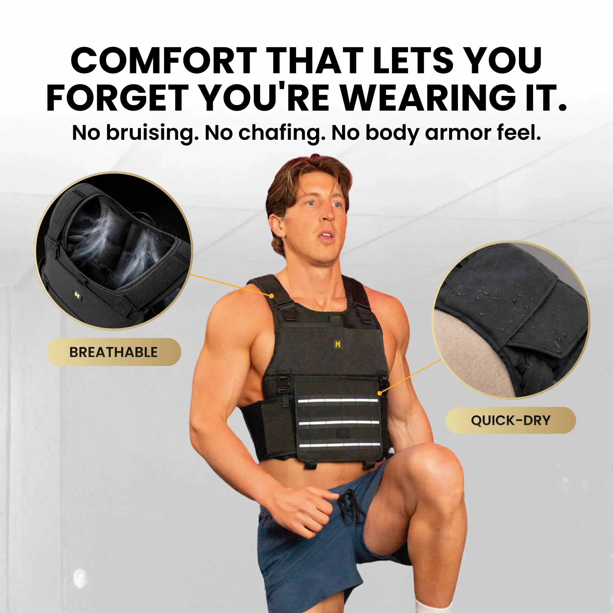 2-in-1 20 pound Weight Vest - Image 5